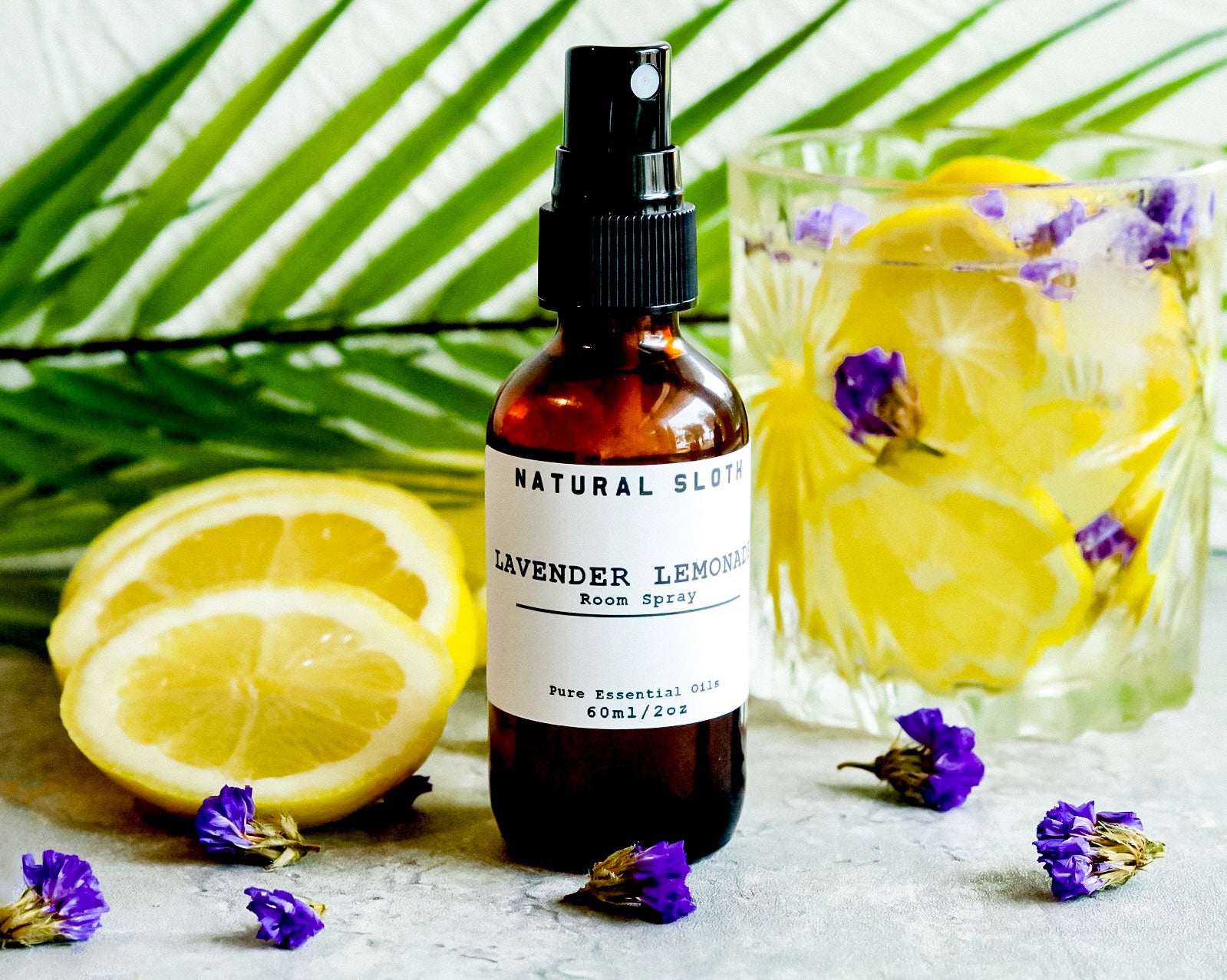 Lavender Lemonade Room and Linen Spray – Natural Sloth