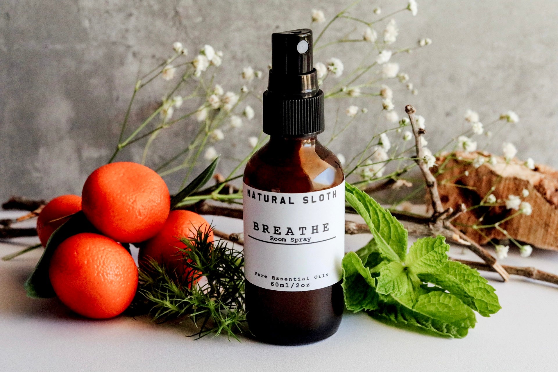 Breathe Room and Linen Spray – Natural Sloth
