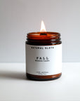 Fall Beeswax Candles