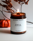 Fall Beeswax Candles