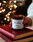 Christmas Tree Beeswax Candle