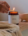 Fall Beeswax Candles