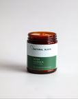 Herb Garden Beeswax Candle