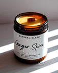 Ginger Spice Beeswax Candles