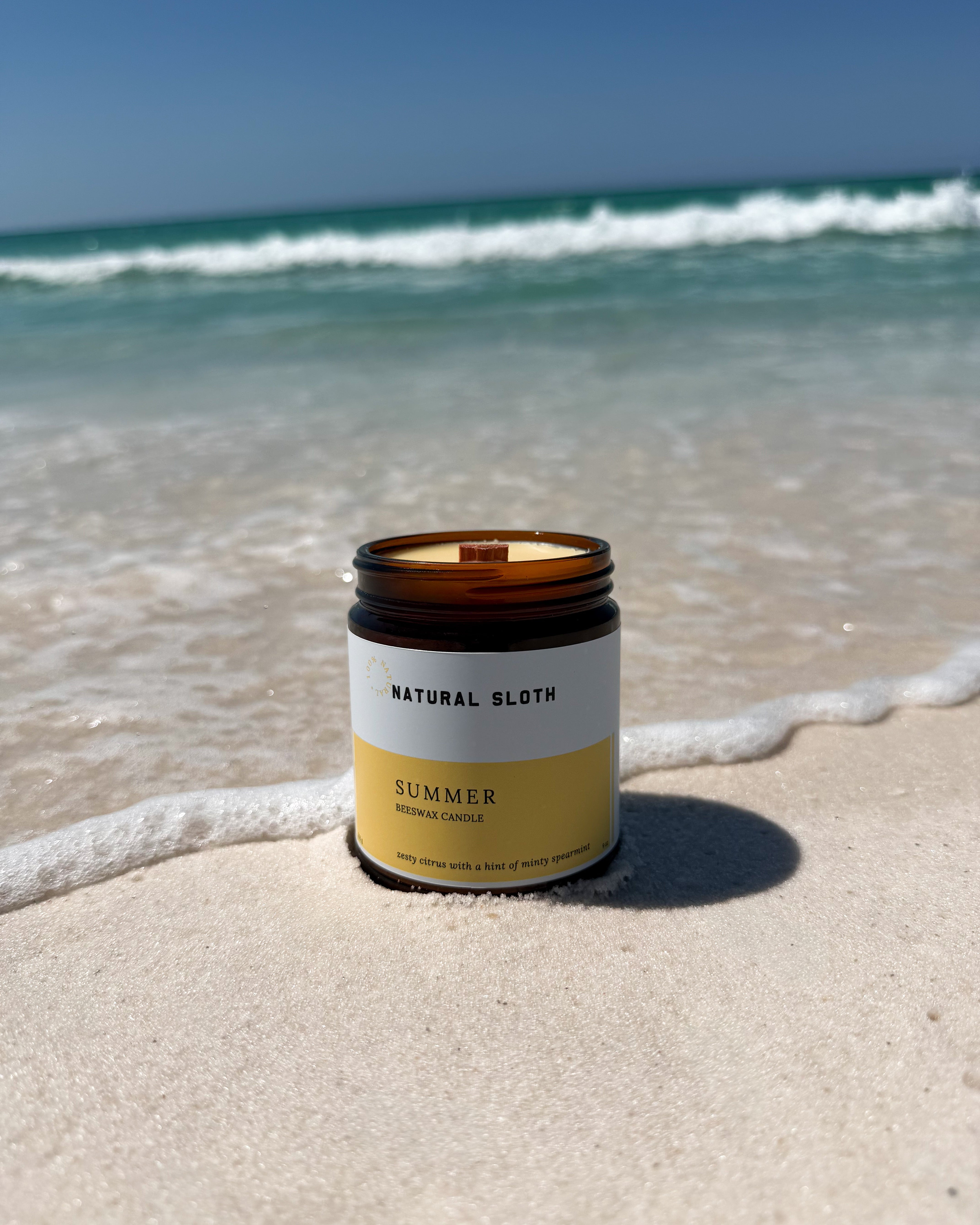 Summer Beeswax Candles