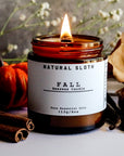 Fall Beeswax Candles