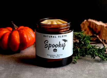 Spooky Beeswax Melts with Essential Oils
