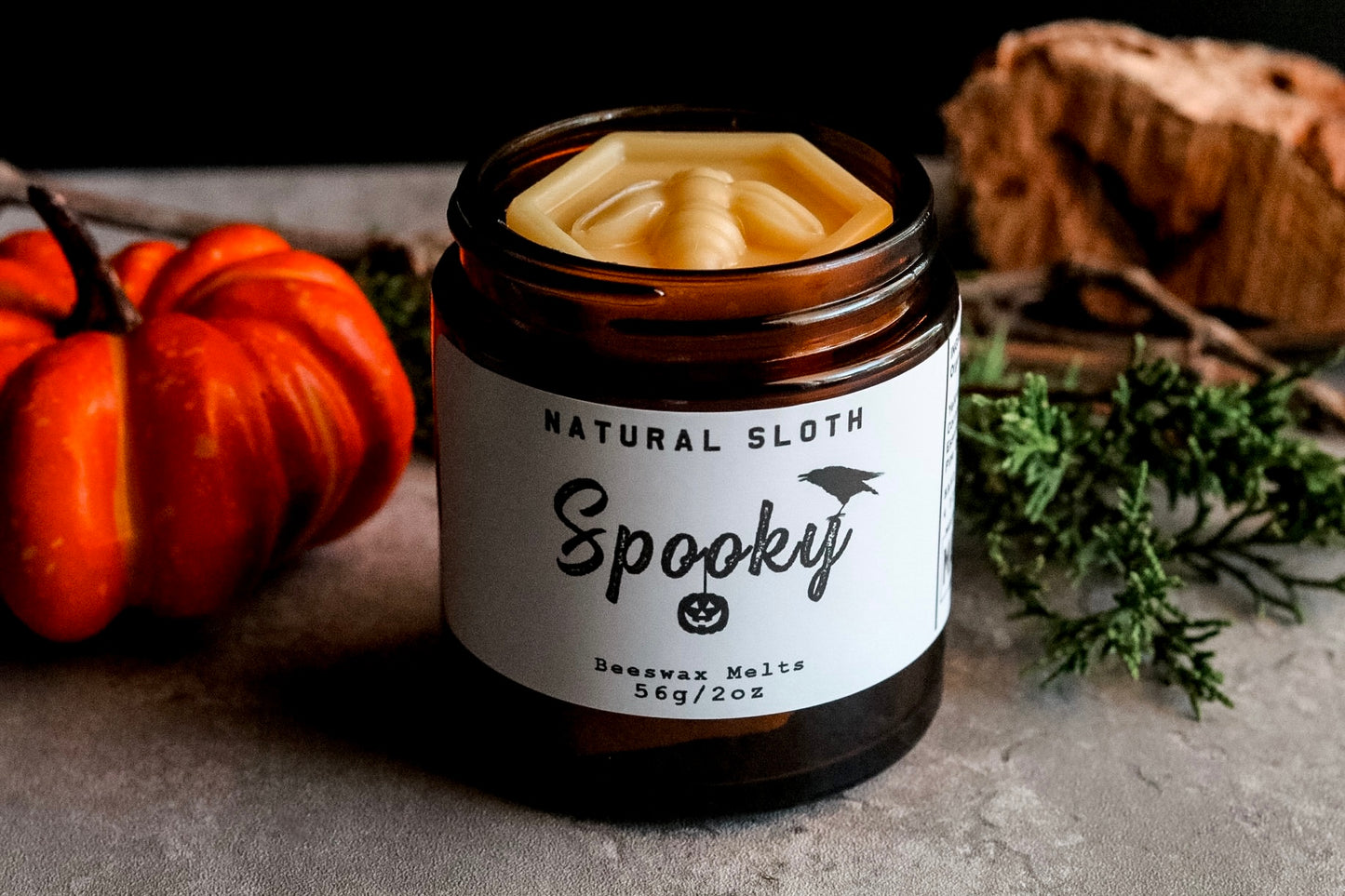 Spooky Beeswax Melts with Essential Oils