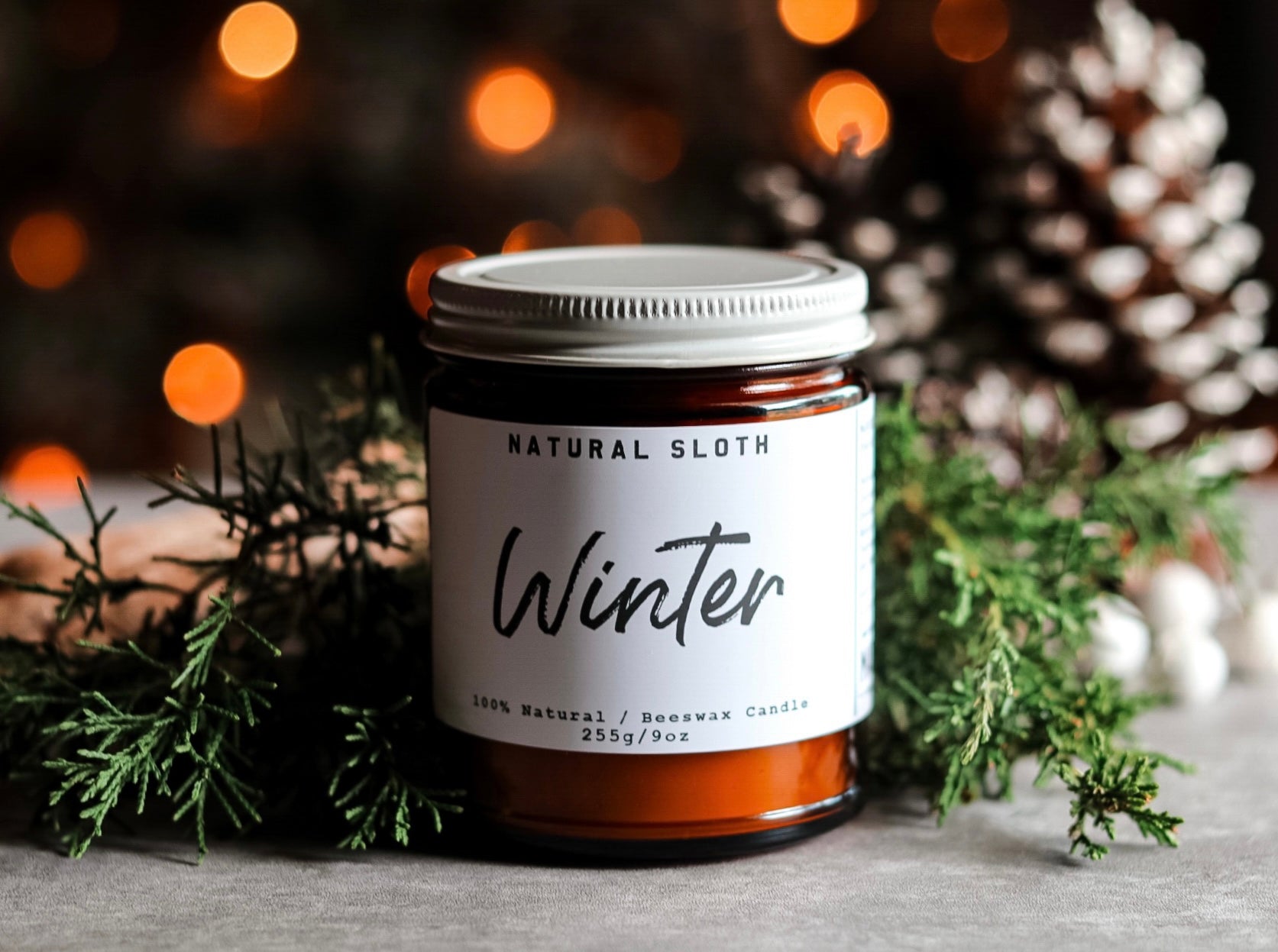Beeswax Candles – Natural Sloth