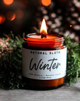 Winter Beeswax Candles