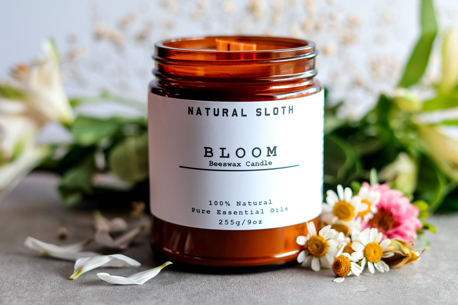 Bloom Beeswax Candles