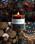 Christmas Tree Beeswax Candle
