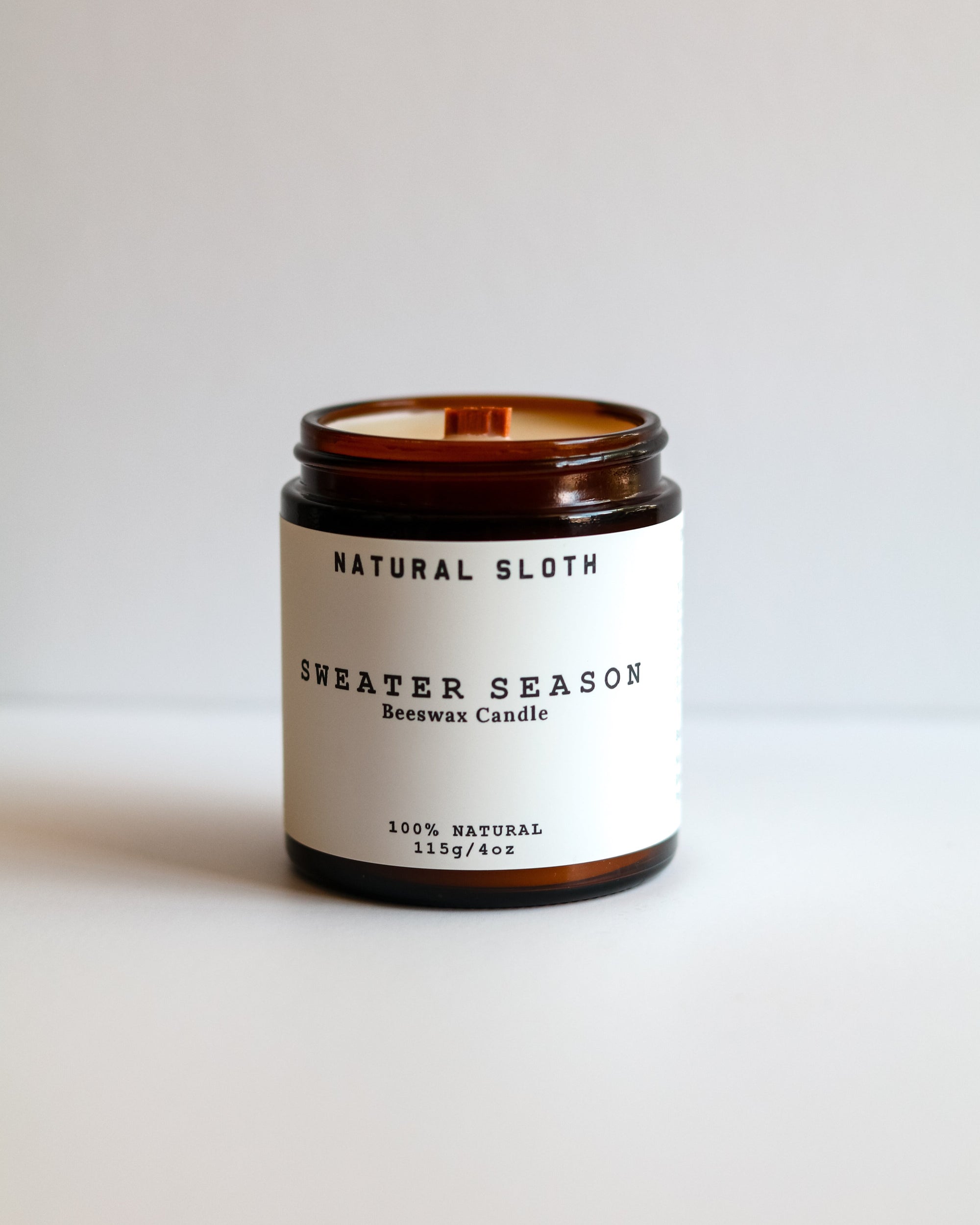Sweater Season Beeswax Candles