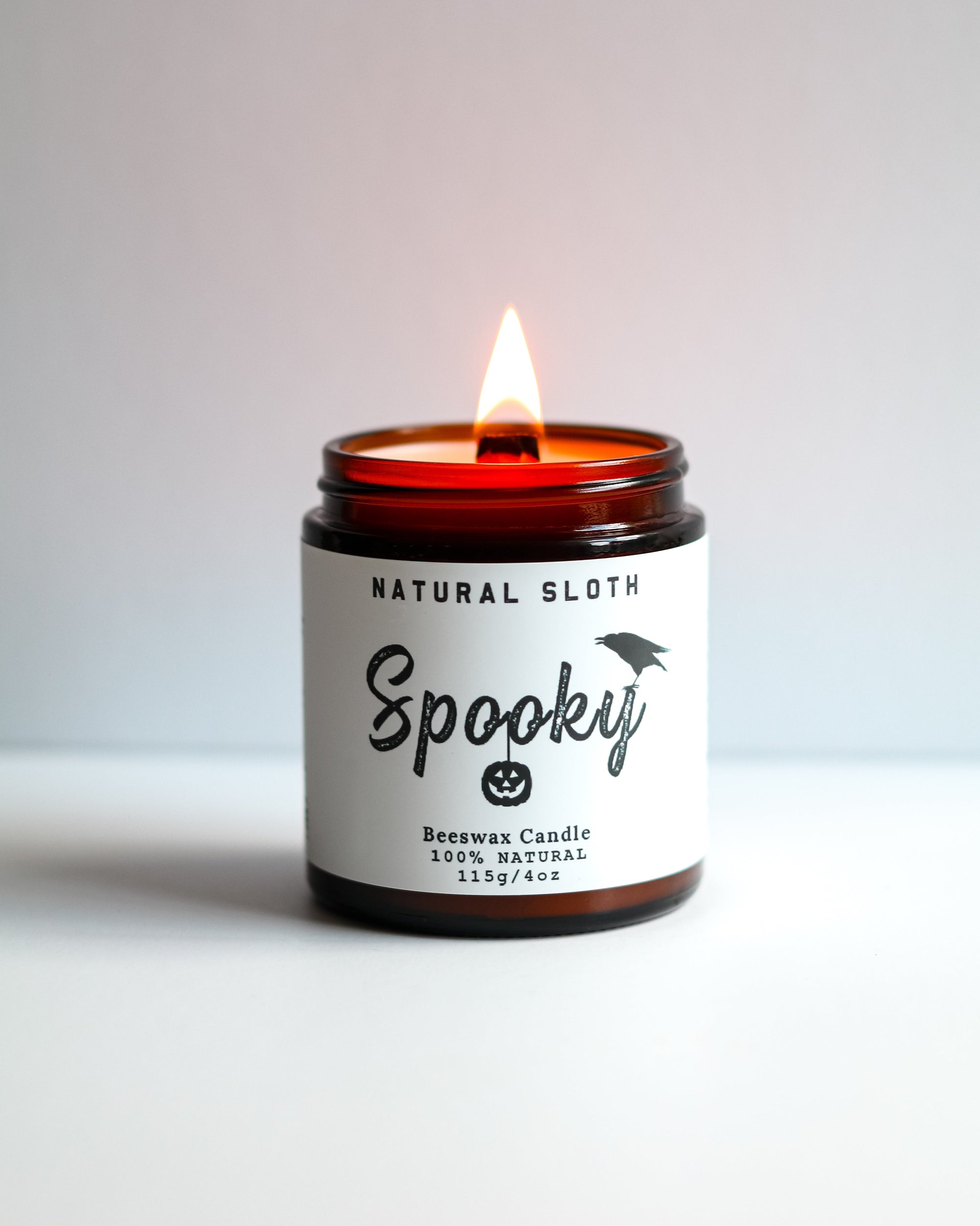 Spooky Beeswax Candles