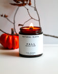 Fall Beeswax Candles