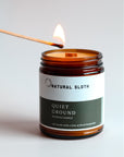 Quite Ground Beeswax Candle