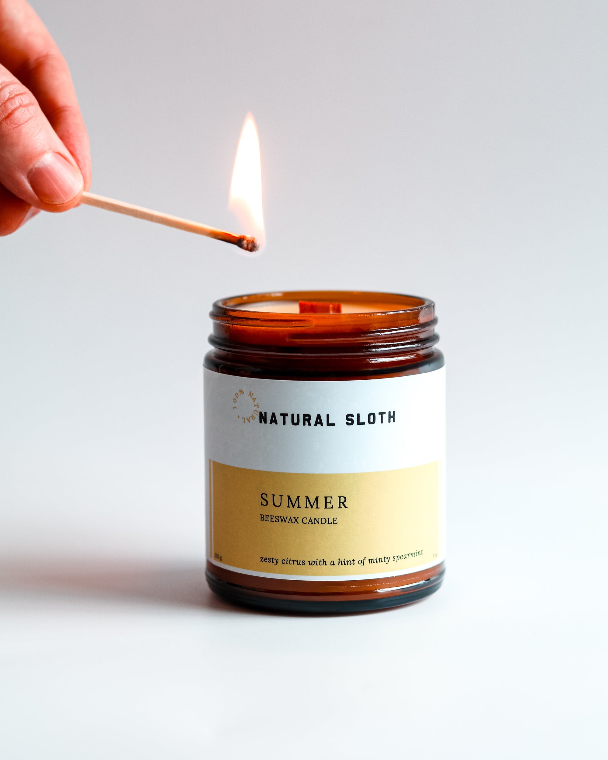 Summer Beeswax Candles