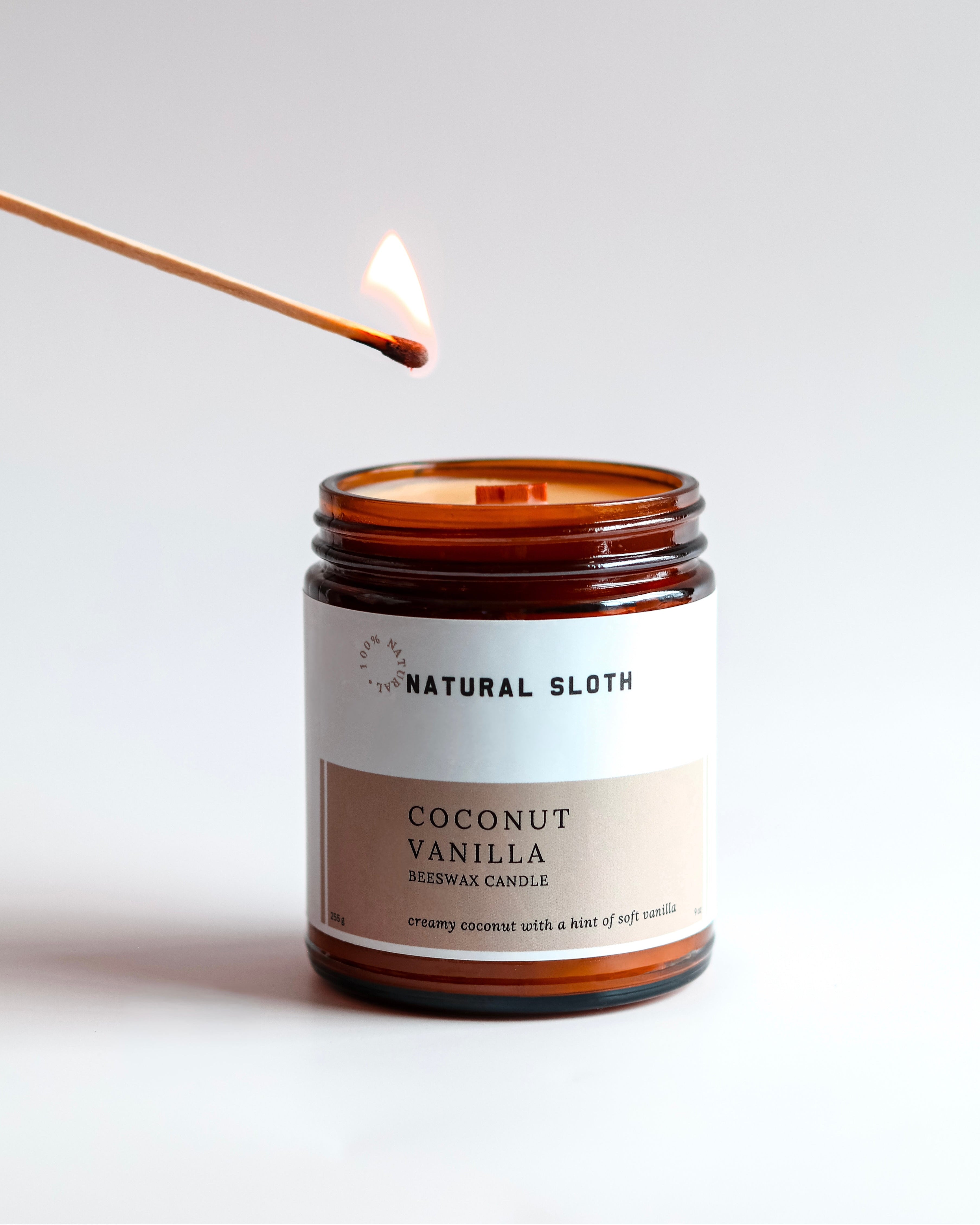 Coconut Vanilla Beeswax Candles