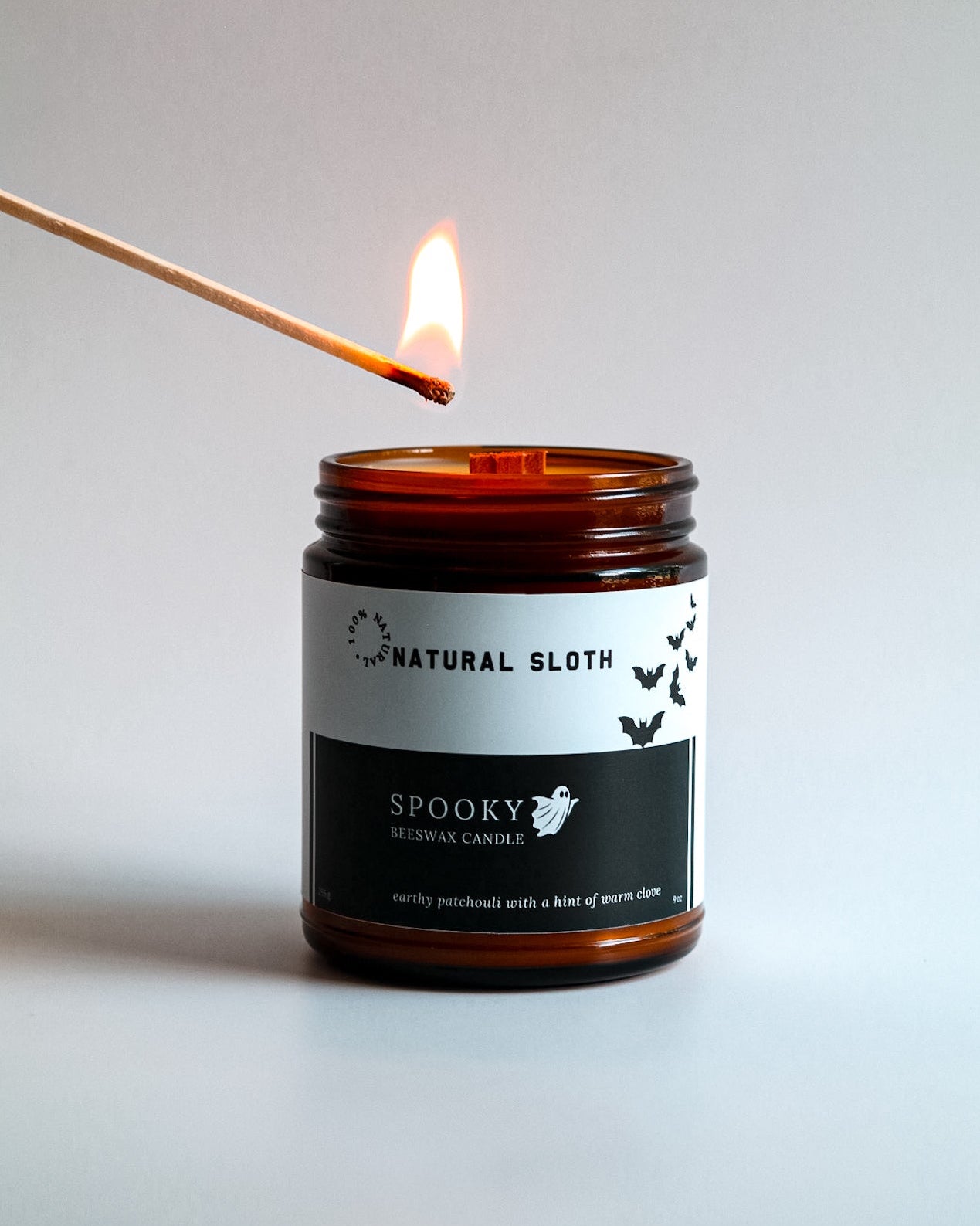 Spooky Beeswax Candles