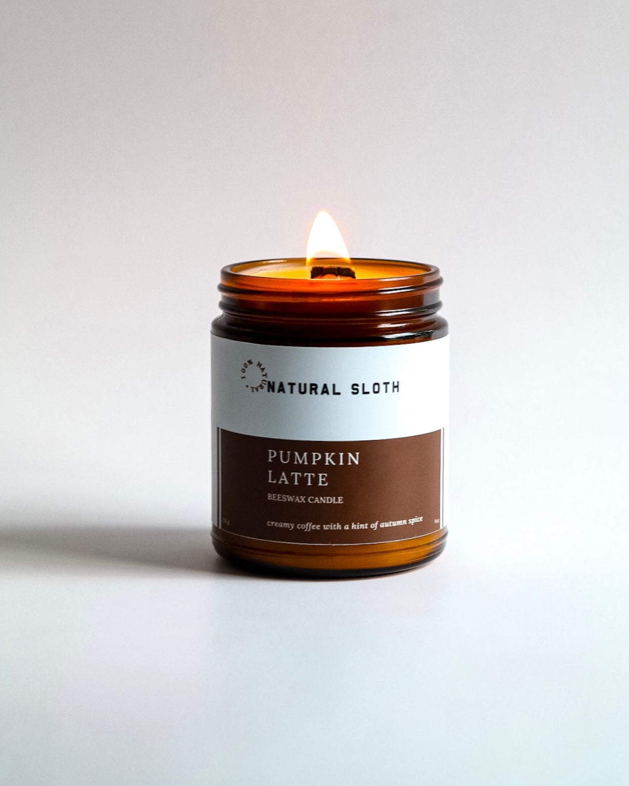 Pumpkin Latte Beeswax Candle