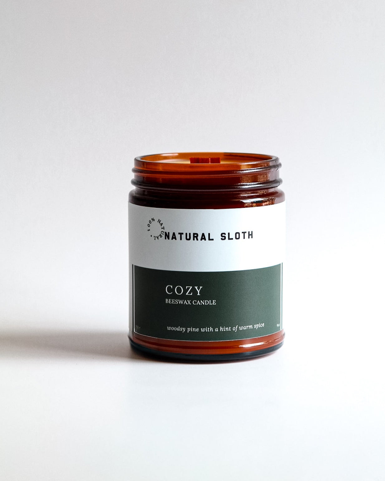 Cozy Beeswax Candle
