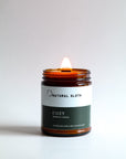 Cozy Beeswax Candle
