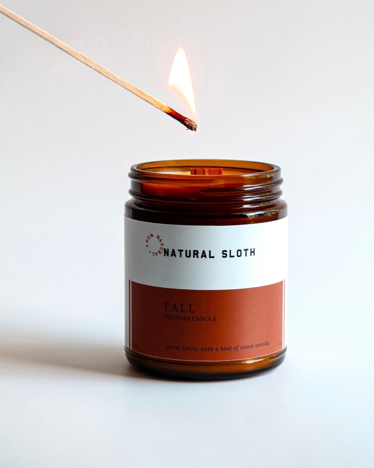 Fall Beeswax Candles