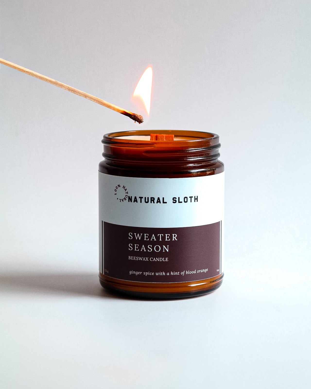 Sweater Season Beeswax Candle