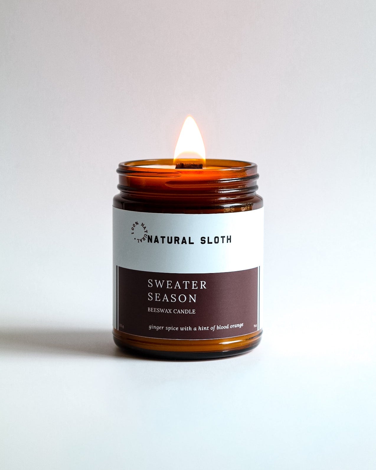 Sweater Season Beeswax Candle