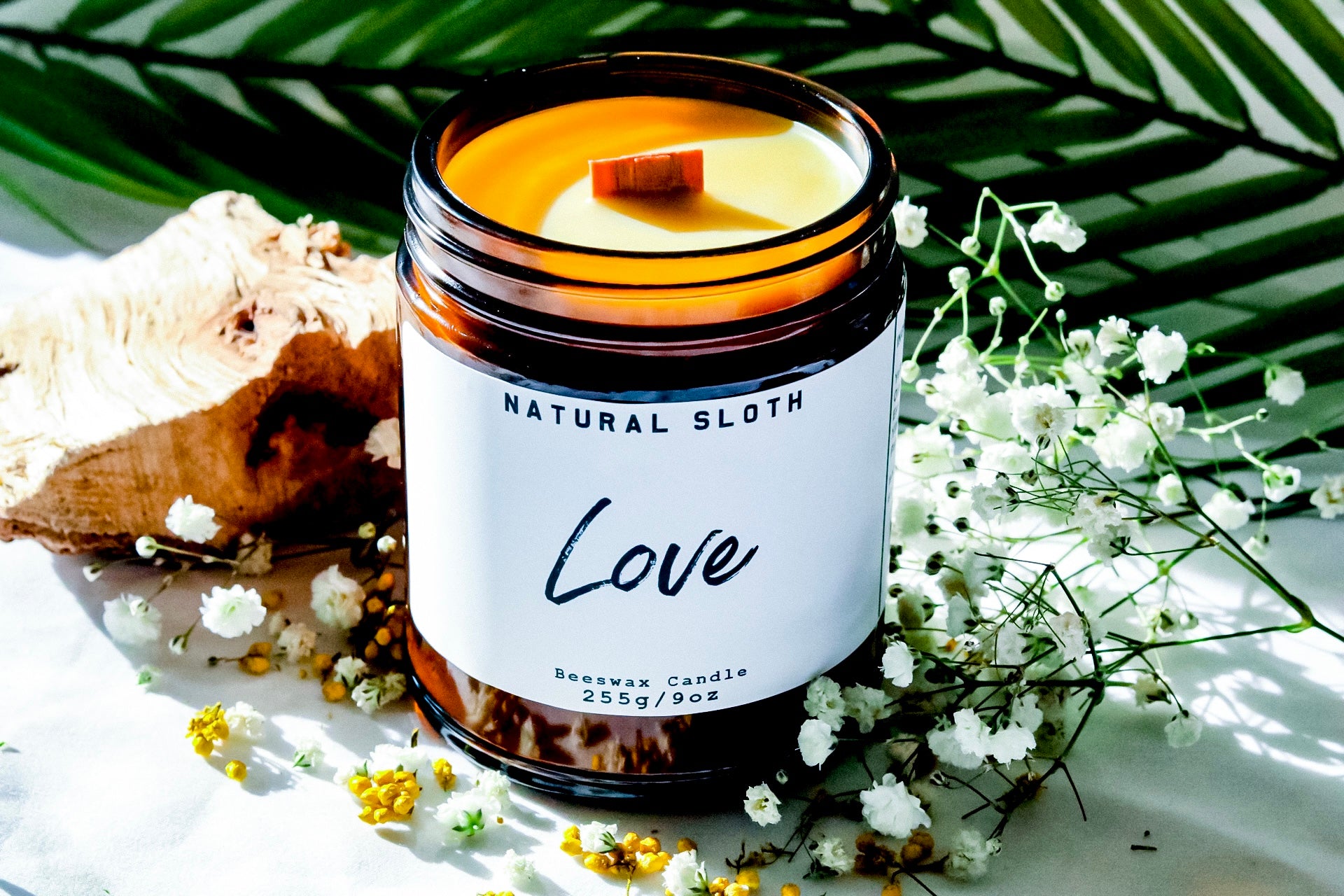 Beeswax Candles Made With Pure Essential Oils – Natural Sloth