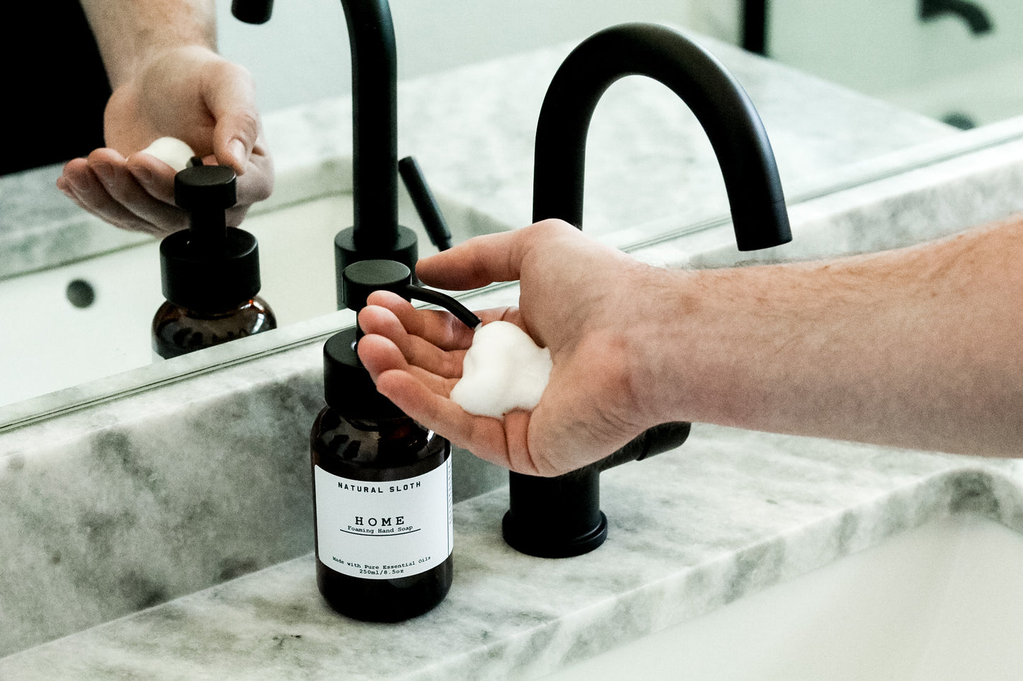 Home Foaming Hand Soap with Essential Oils
